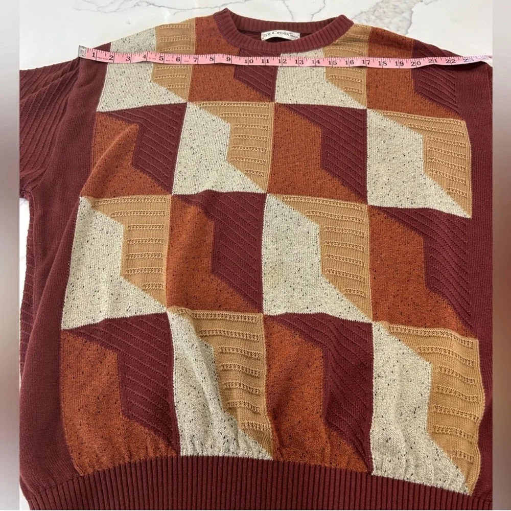 St. Croix Vintage Pull Over‎ Sweater. Men’s Size L jc (B4)